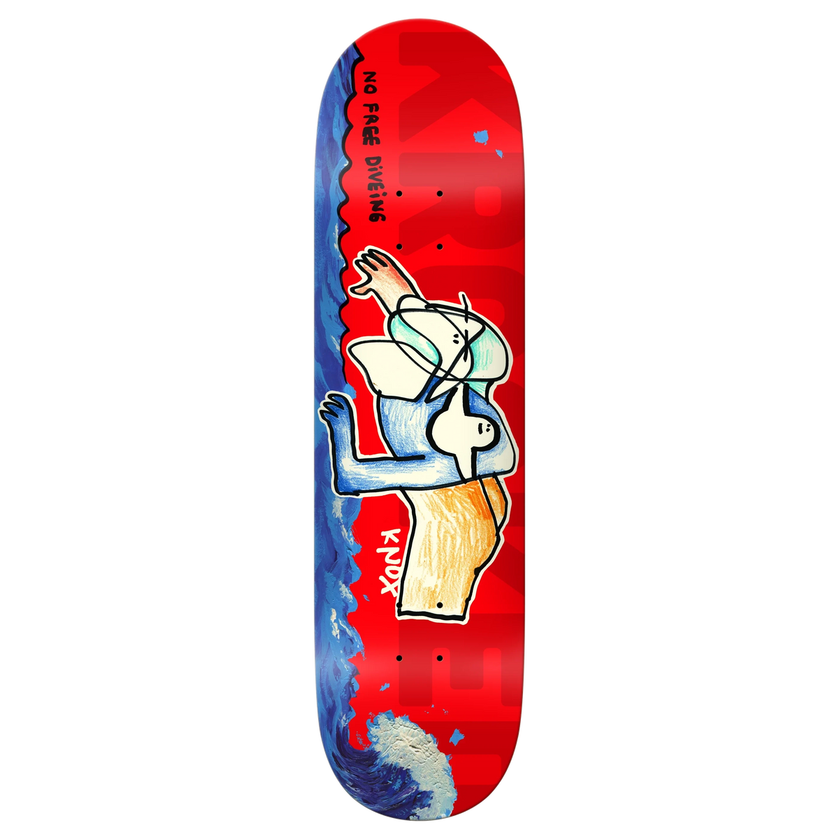 Krooked Knox Free Dive Deck 8.5 decks Krooked 