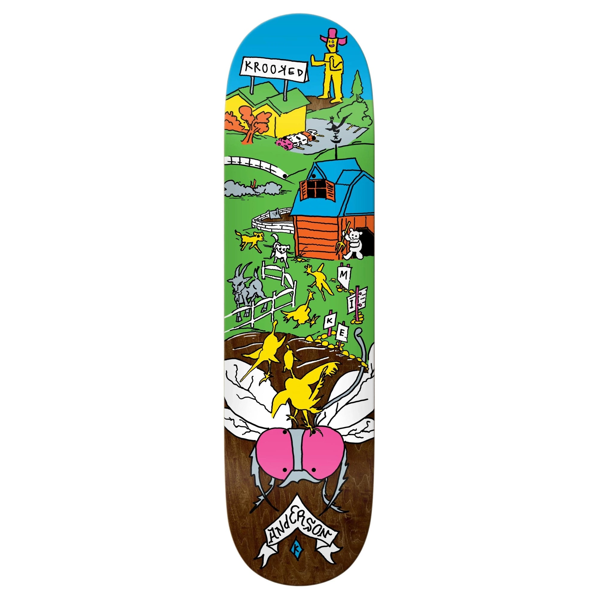 Krooked Manderson The Yard Deck 8.38 decks Krooked 