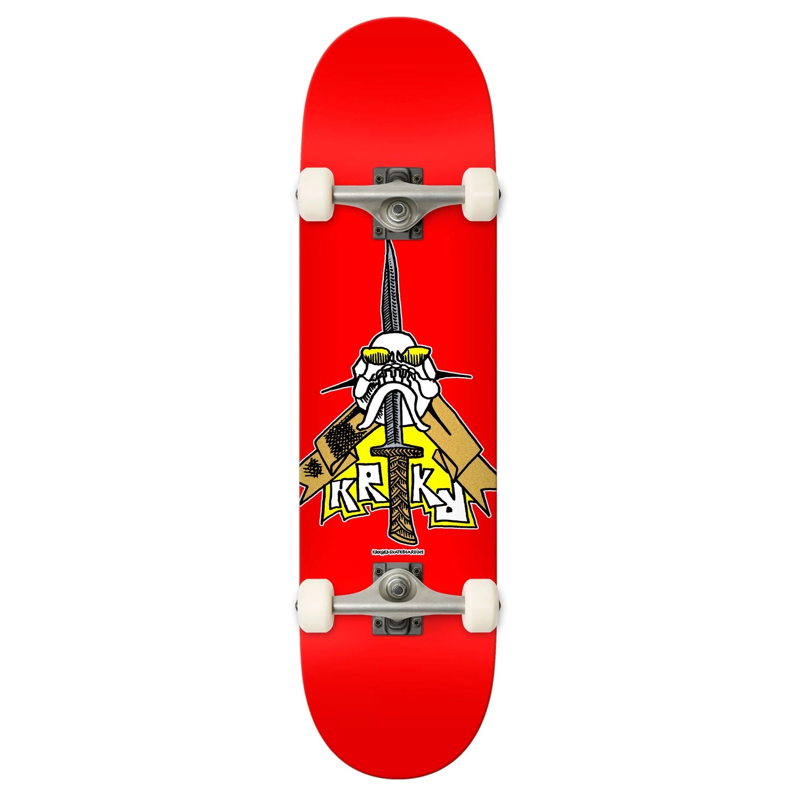 Krooked Skull Sword Red Complete 8.5 completes Krooked 