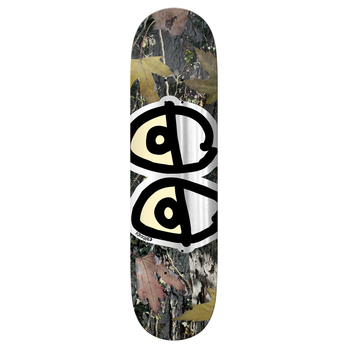Krooked Team Eyes Camo Foil Deck 8.5 decks Krooked 
