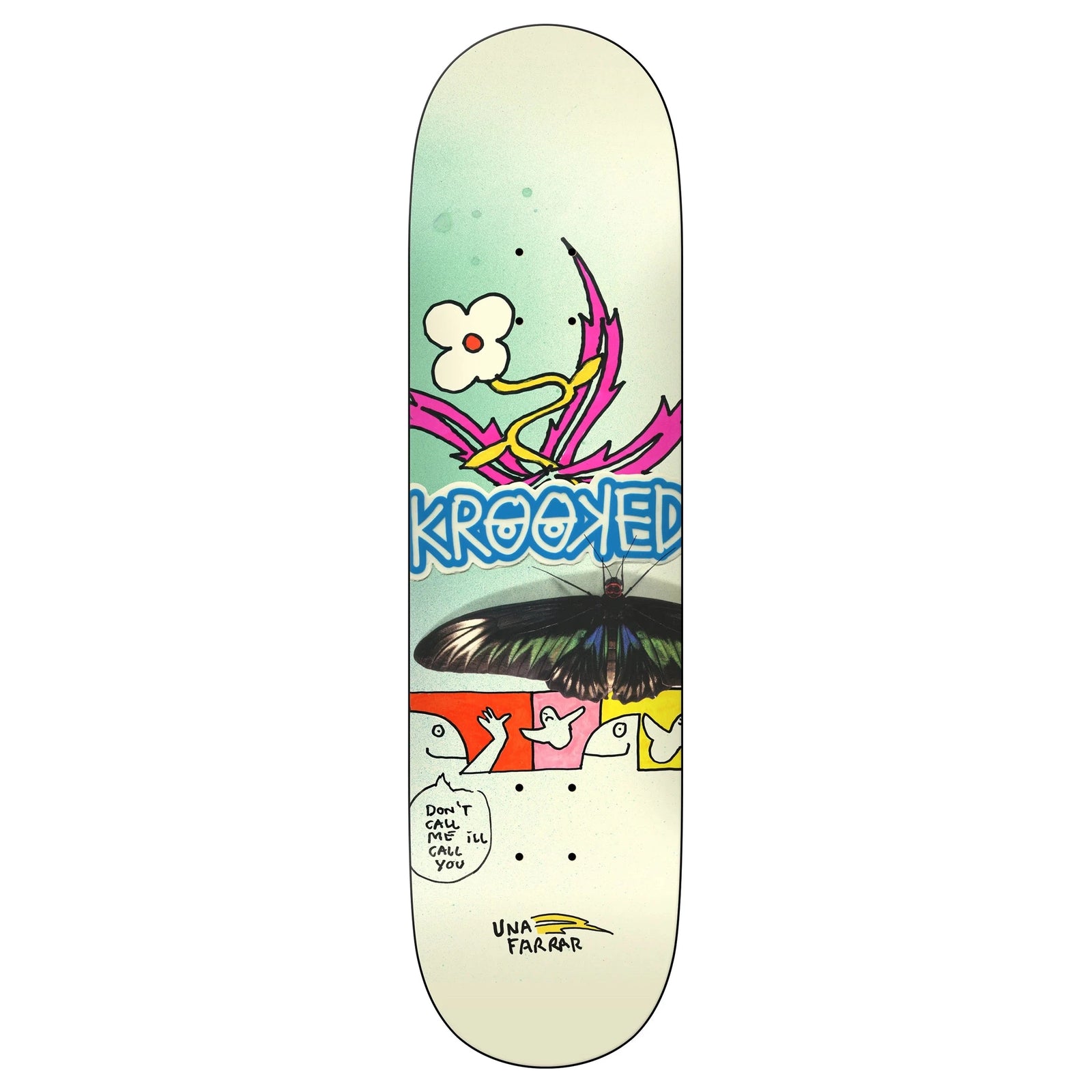 Krooked Una Butterfly Call Deck 8.5 decks Krooked 