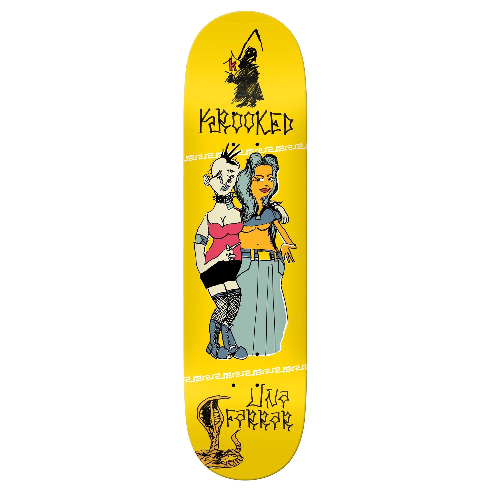 Krooked Una Punx True Fit Deck 8.38 decks Krooked 