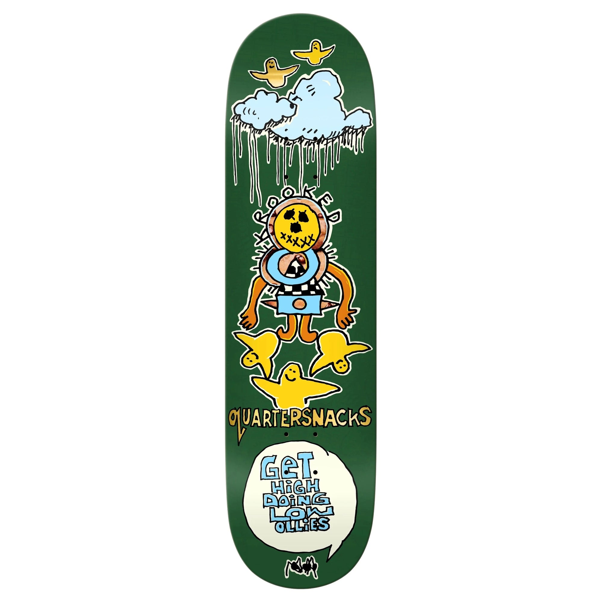 Krooked x Quartersnacks Get High Deck 8.25 decks Krooked 