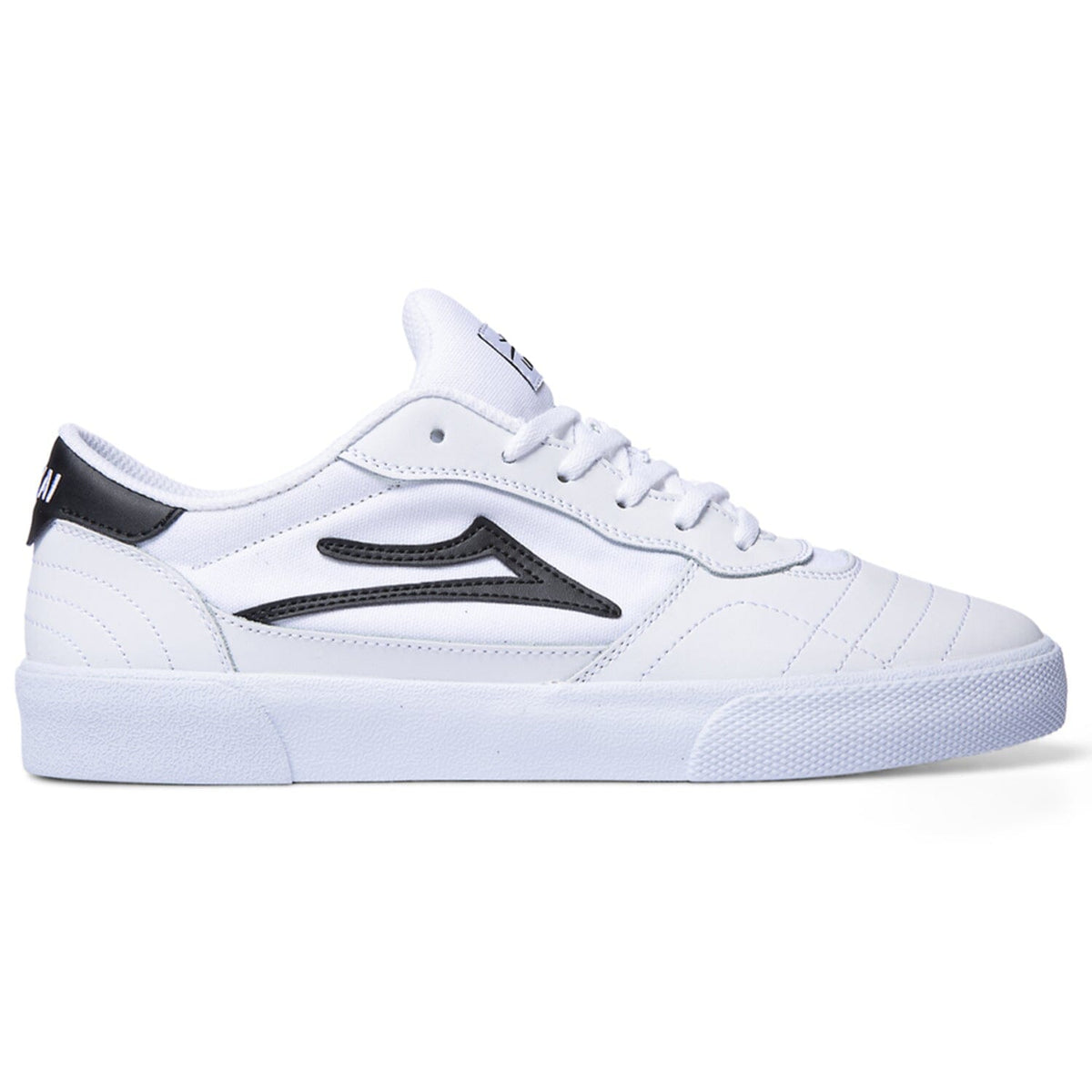 Lakai Cambridge White Leather/Black footwear Lakai 