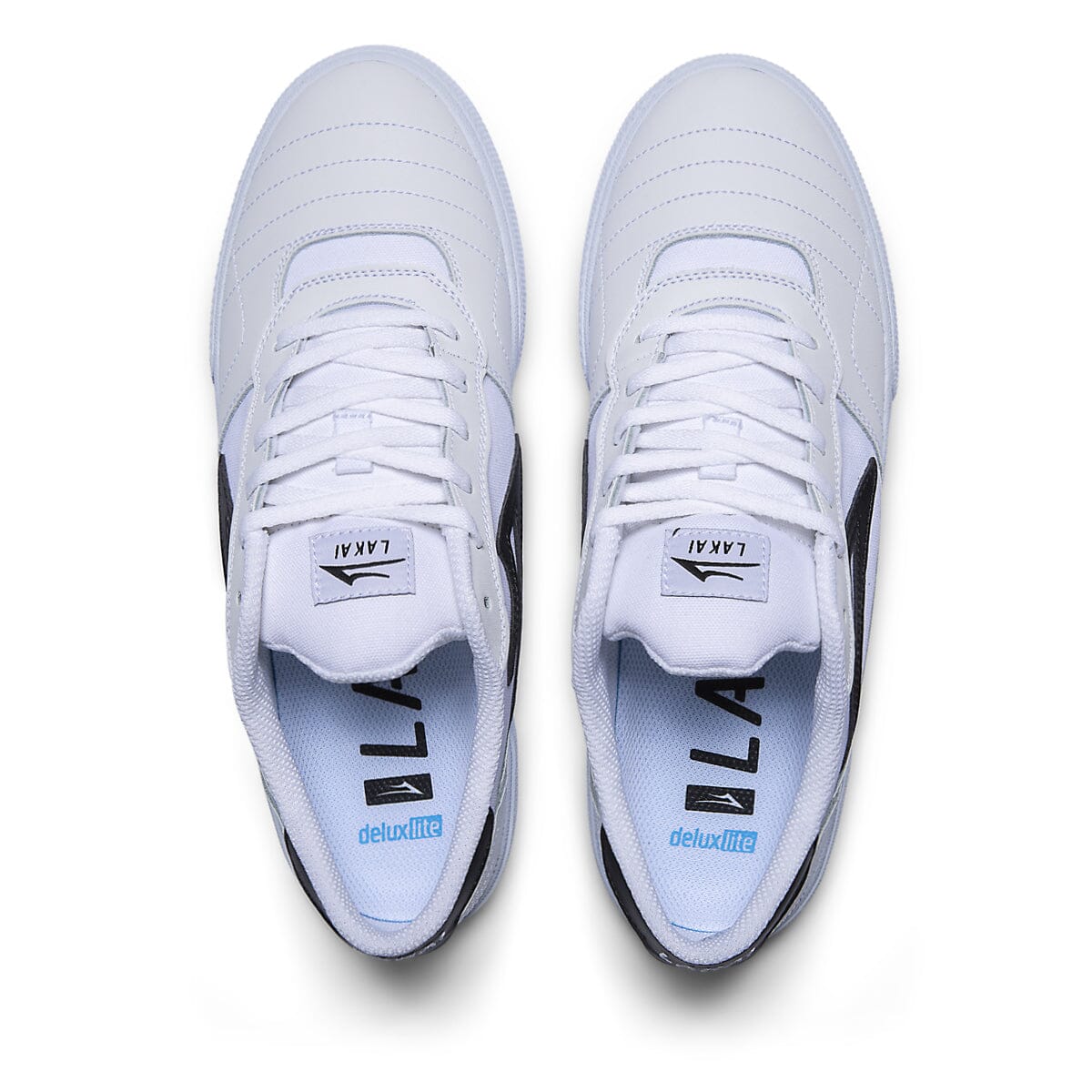 Lakai Cambridge White Leather/Black footwear Lakai 