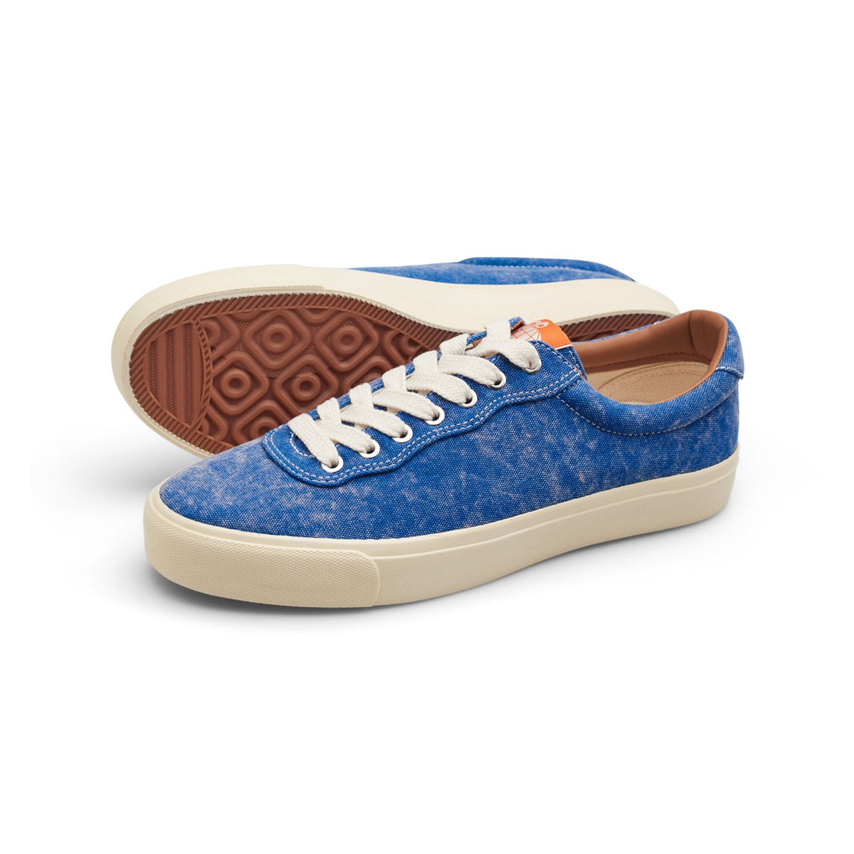 Last Resort AB VM001 Canvas Lo Washed Royal Blue/White footwear Last Resort AB 