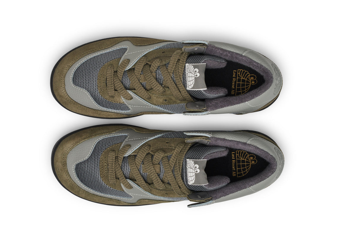 Last Resort CM002 Mid Olive Grey/Black footwear Last Resort AB 