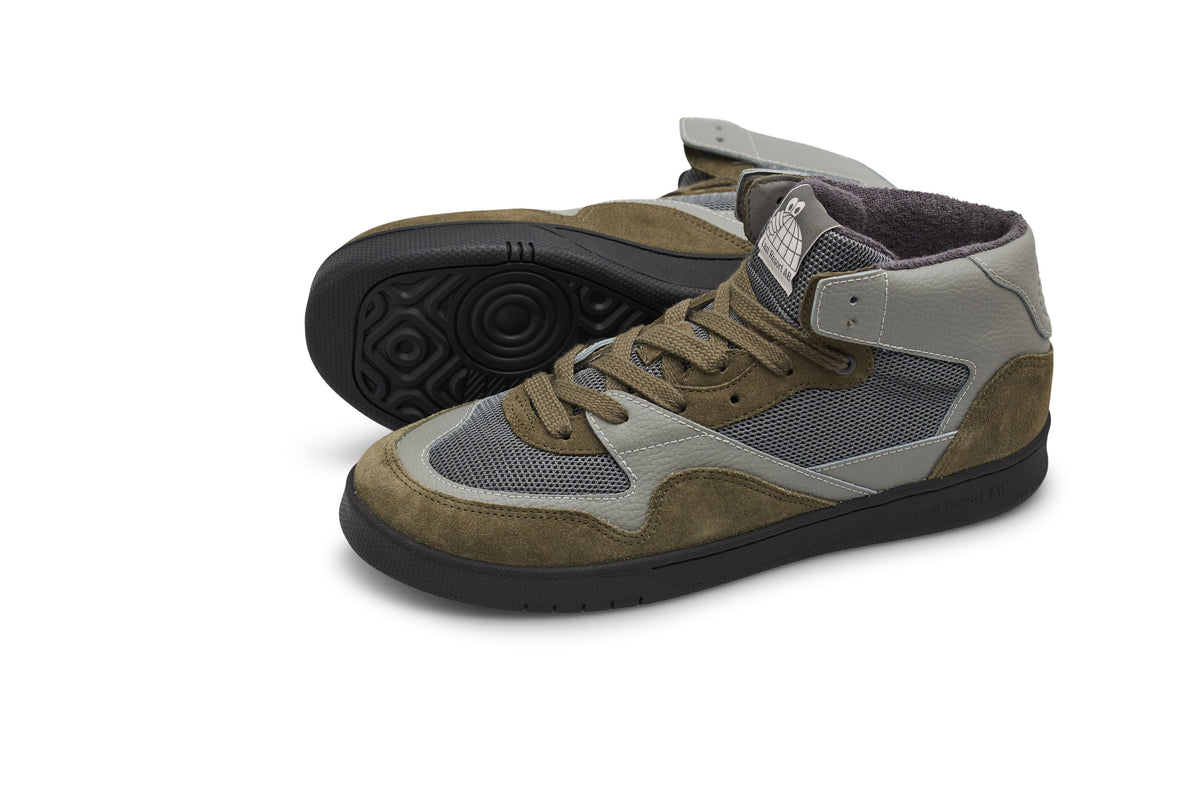 Last Resort CM002 Mid Olive Grey/Black footwear Last Resort AB 