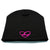 Limosine Limo Heart Beanie Black/Pink beanies Limosine 