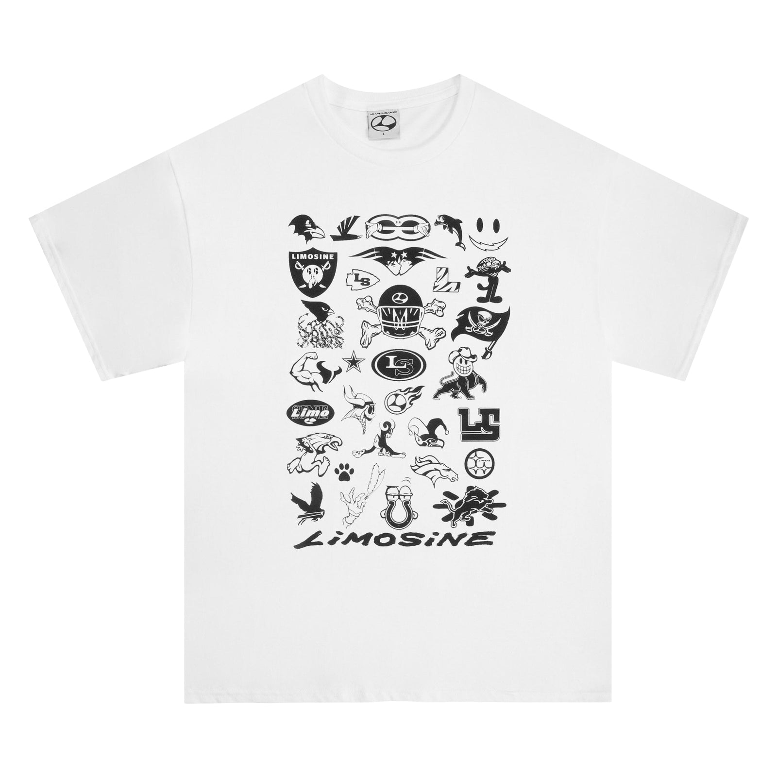 Limosine Teams Tee White Tees Limosine 