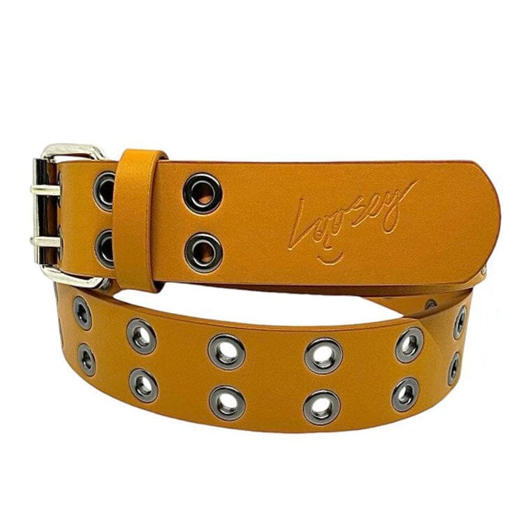 Loosey Camel Grommet Belt Belts Loosey 