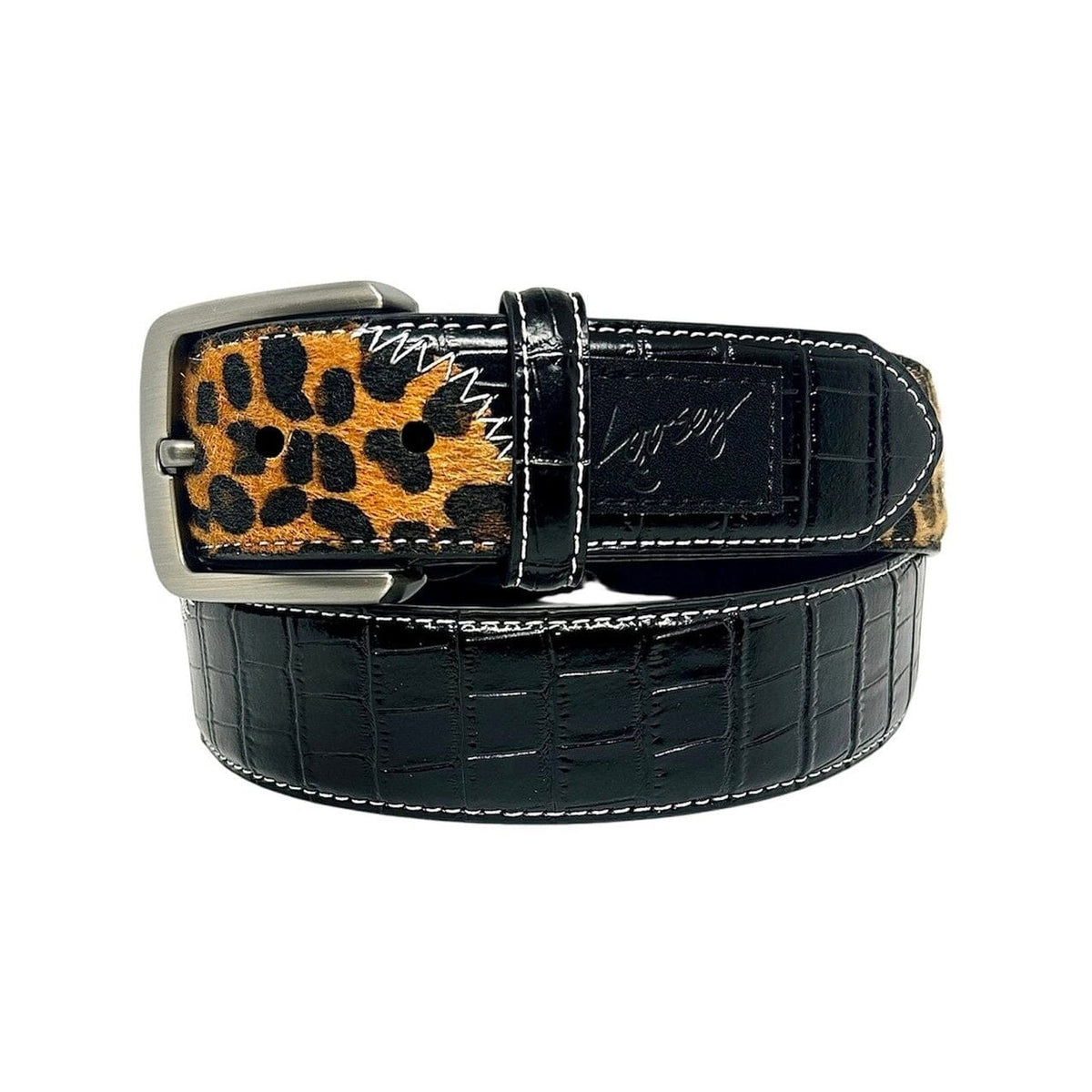 Loosey Cheetah Croc Belt belts Loosey 