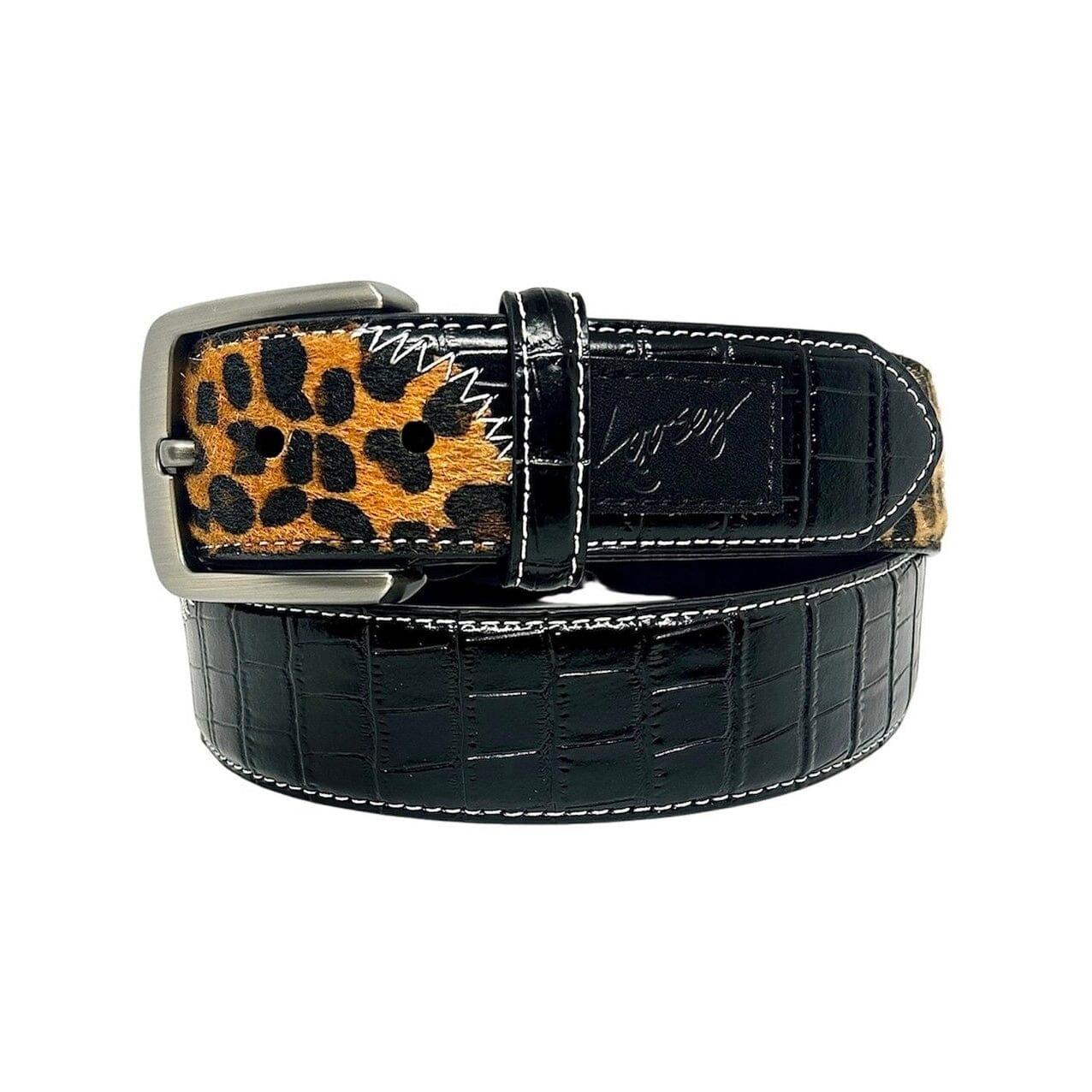 Loosey Cheetah Croc Belt belts Loosey 