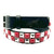 Loosey Red Checkered Stud Belt Belts Loosey 