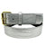 Loosey Silver Croc Belt Belts Loosey 