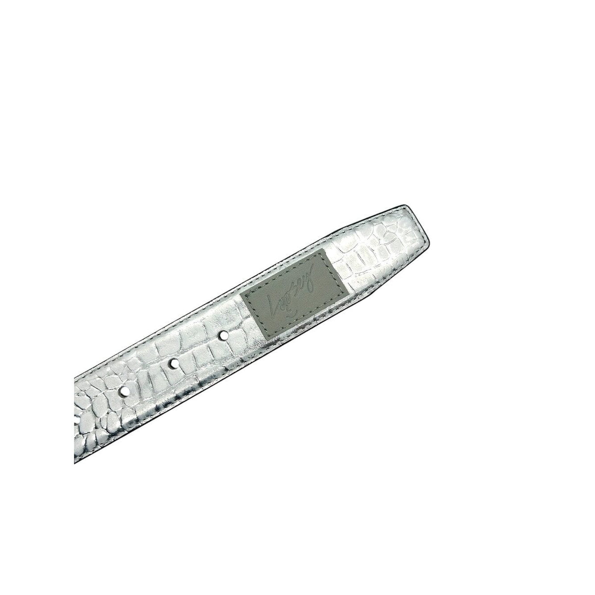 Loosey Silver Croc Belt belts Loosey 