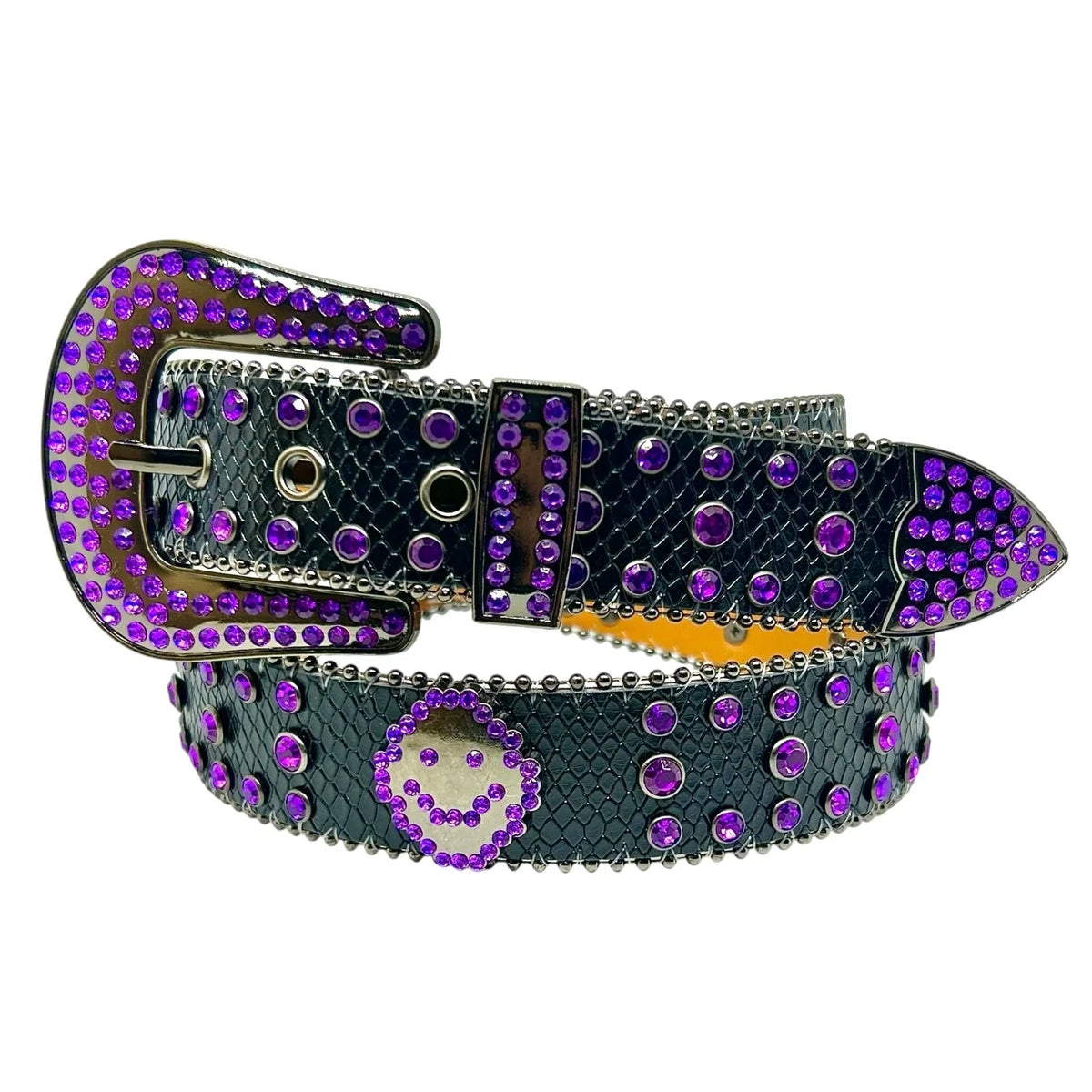 Loosey Smile Rhinestones Belt belts Loosey 