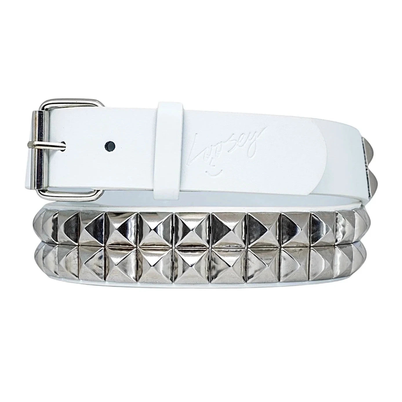 Loosey Stud Finder White Belt belts Loosey 