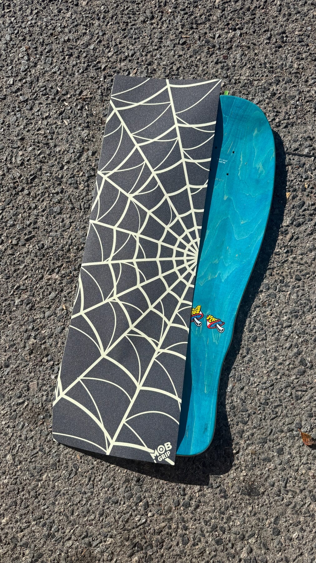 Mob Griptape Sheet Glow Web 10" griptape Mob 