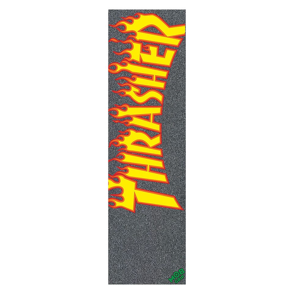 Mob Thrasher Graphic Grip Flame Yellow/Orange 9x33 griptape Mob 