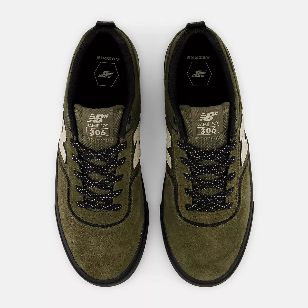 New Balance Numeric 306 Jamie Foy Dark Moss/Black footwear New Balance Numeric 