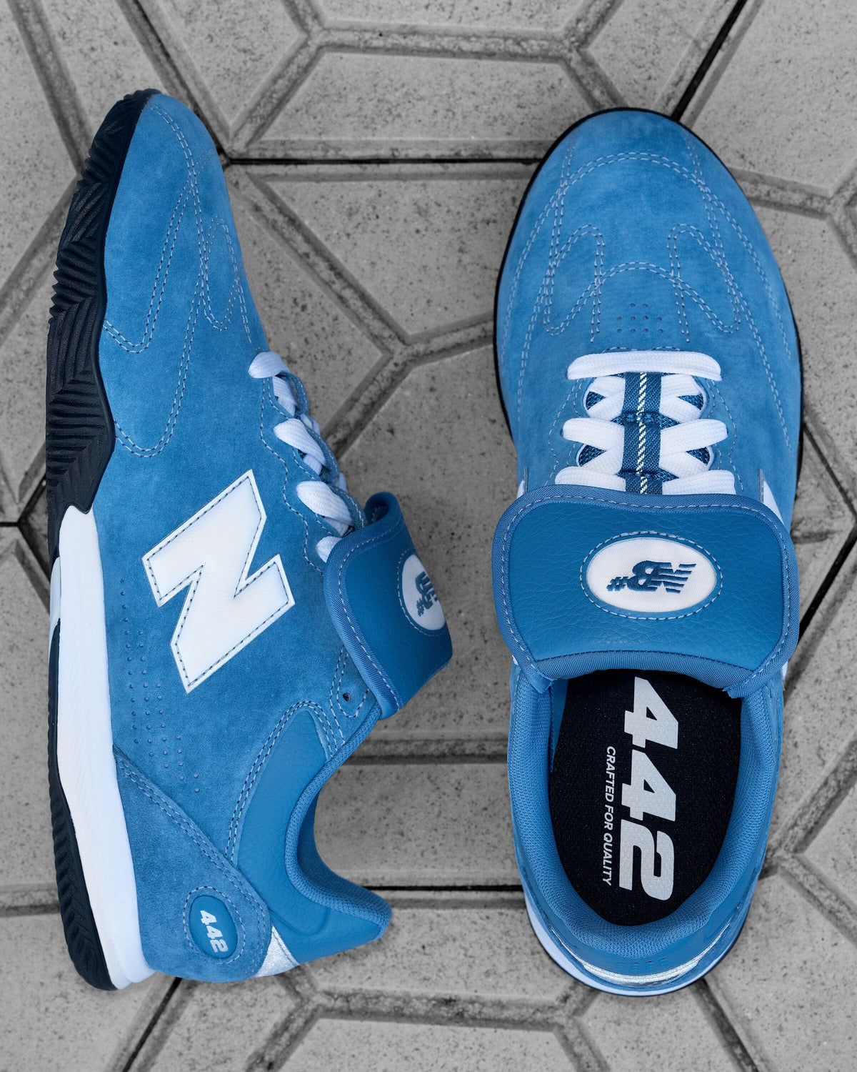 New Balance Numeric 442 Light Steel Blue/White footwear New Balance Numeric 