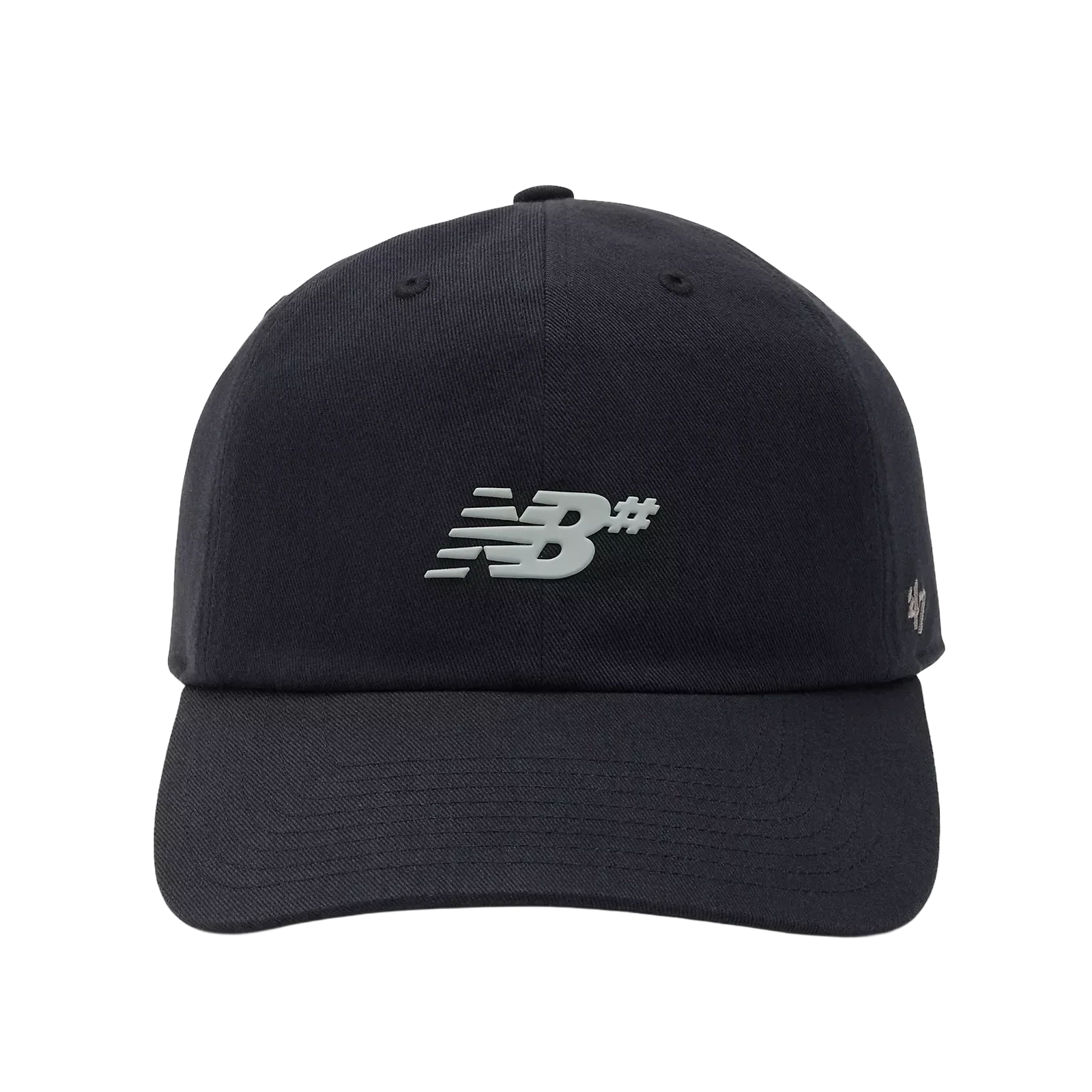 New Balance Numeric '47 Clean Up Hat Black/Dark Silver Metallic Hats New Balance Numeric 