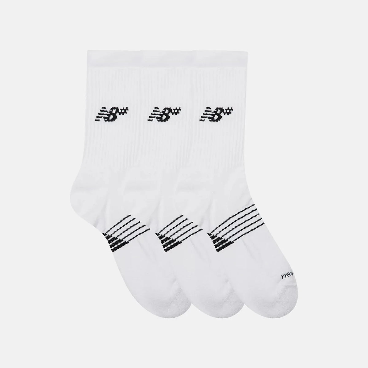 New Balance Numeric Active Socks 3 Pack White Socks New Balance Numeric 