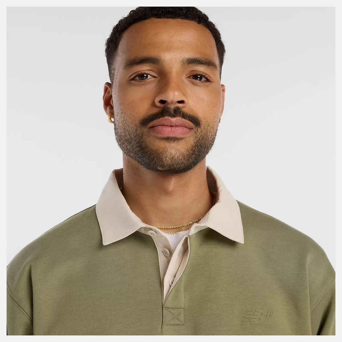 New Balance Numeric ADV Rugby Shirt Dark Olivine crewnecks New Balance Numeric 