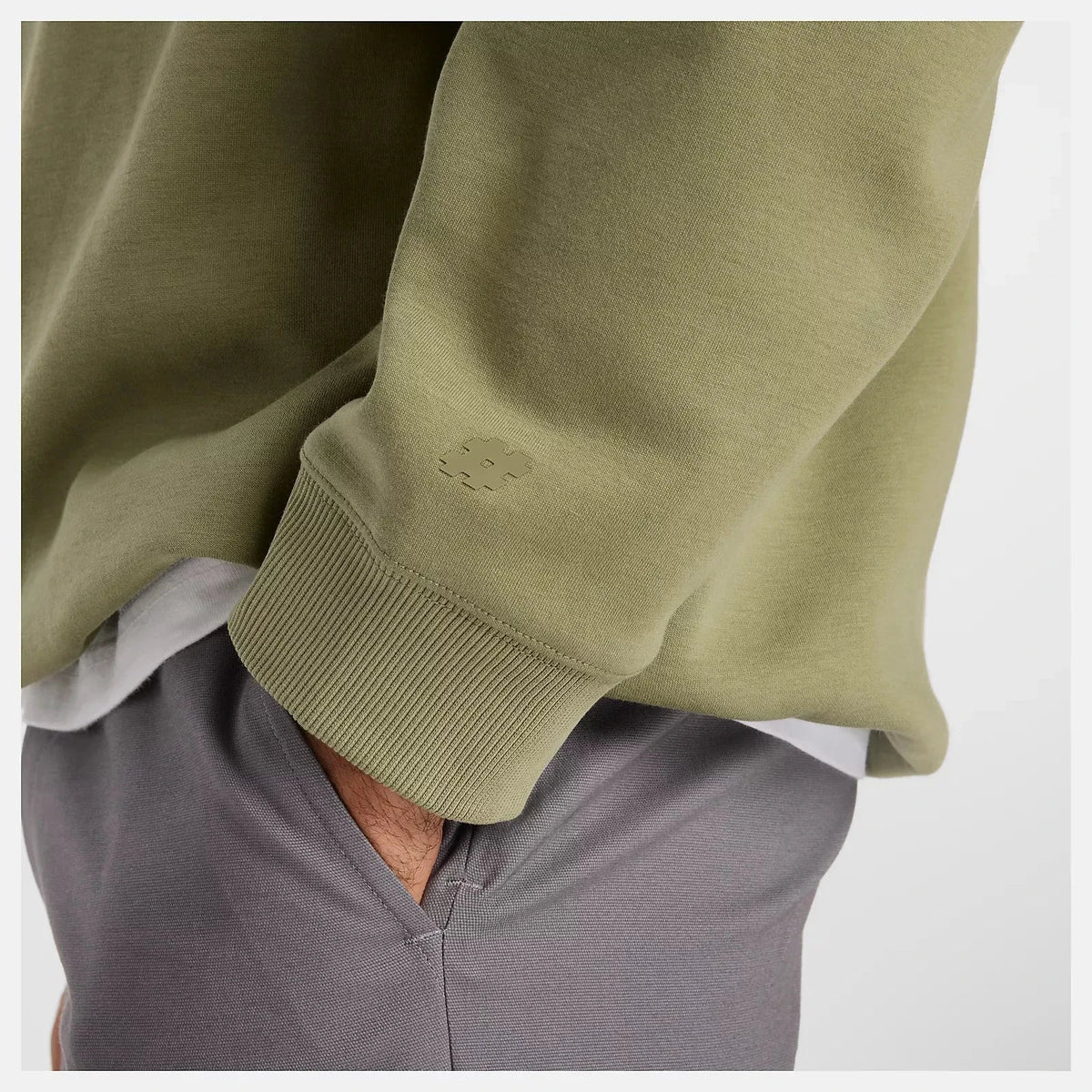 New Balance Numeric ADV Rugby Shirt Dark Olivine crewnecks New Balance Numeric 