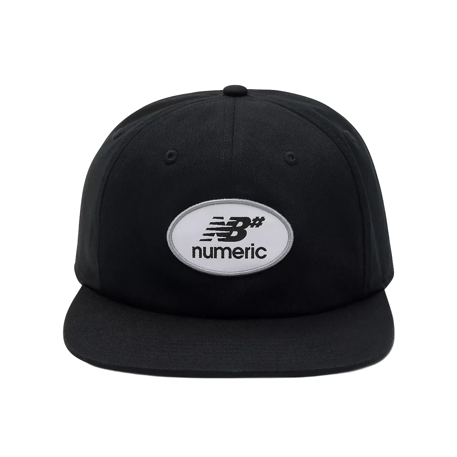 New Balance Numeric Captain RL Snapback Hat Black/White Hats New Balance Numeric 