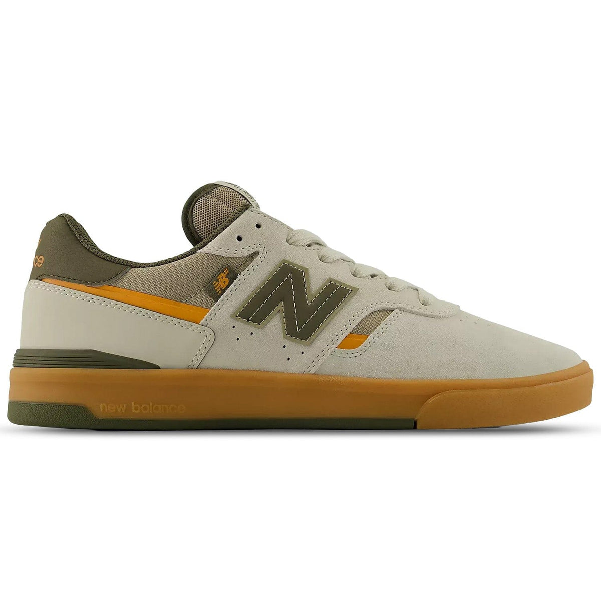 New Balance Numeric Foy 306 Cup Timberwolf/Dark Moss footwear New Balance Numeric 
