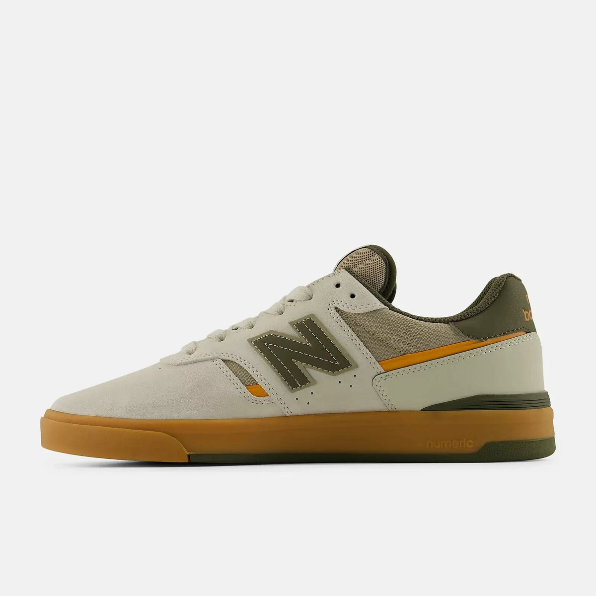 New Balance Numeric Foy 306 Cup Timberwolf/Dark Moss footwear New Balance Numeric 