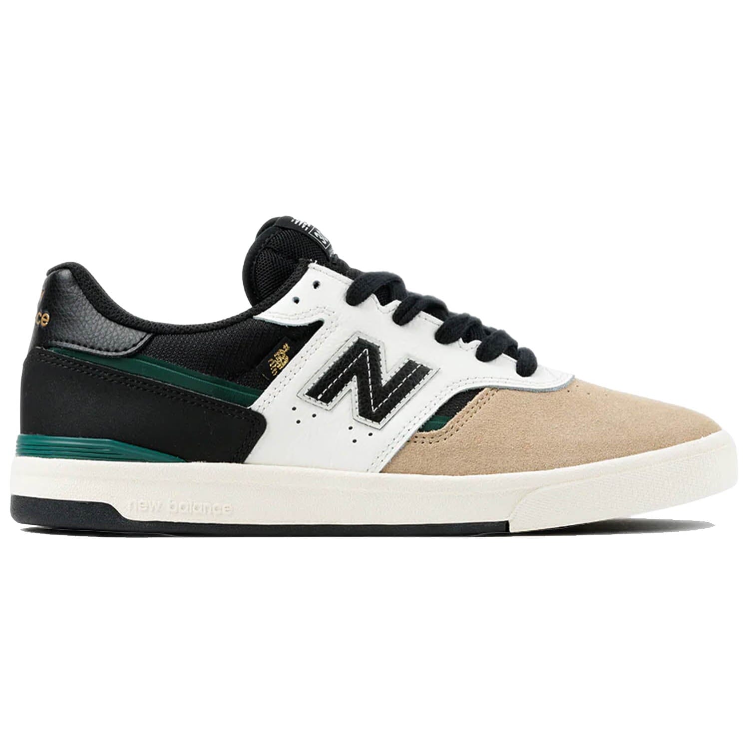 New Balance Numeric Foy NM306 Cup Black/Emerald/Tan footwear New Balance Numeric 