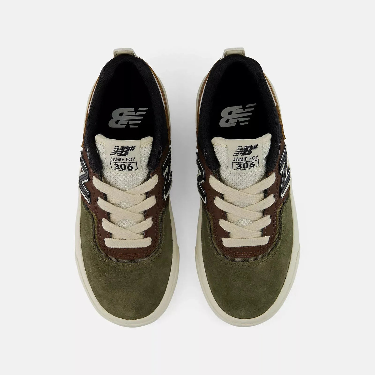 New Balance Numeric Kids Foy 306 Dark Moss/Black footwear New Balance Numeric 