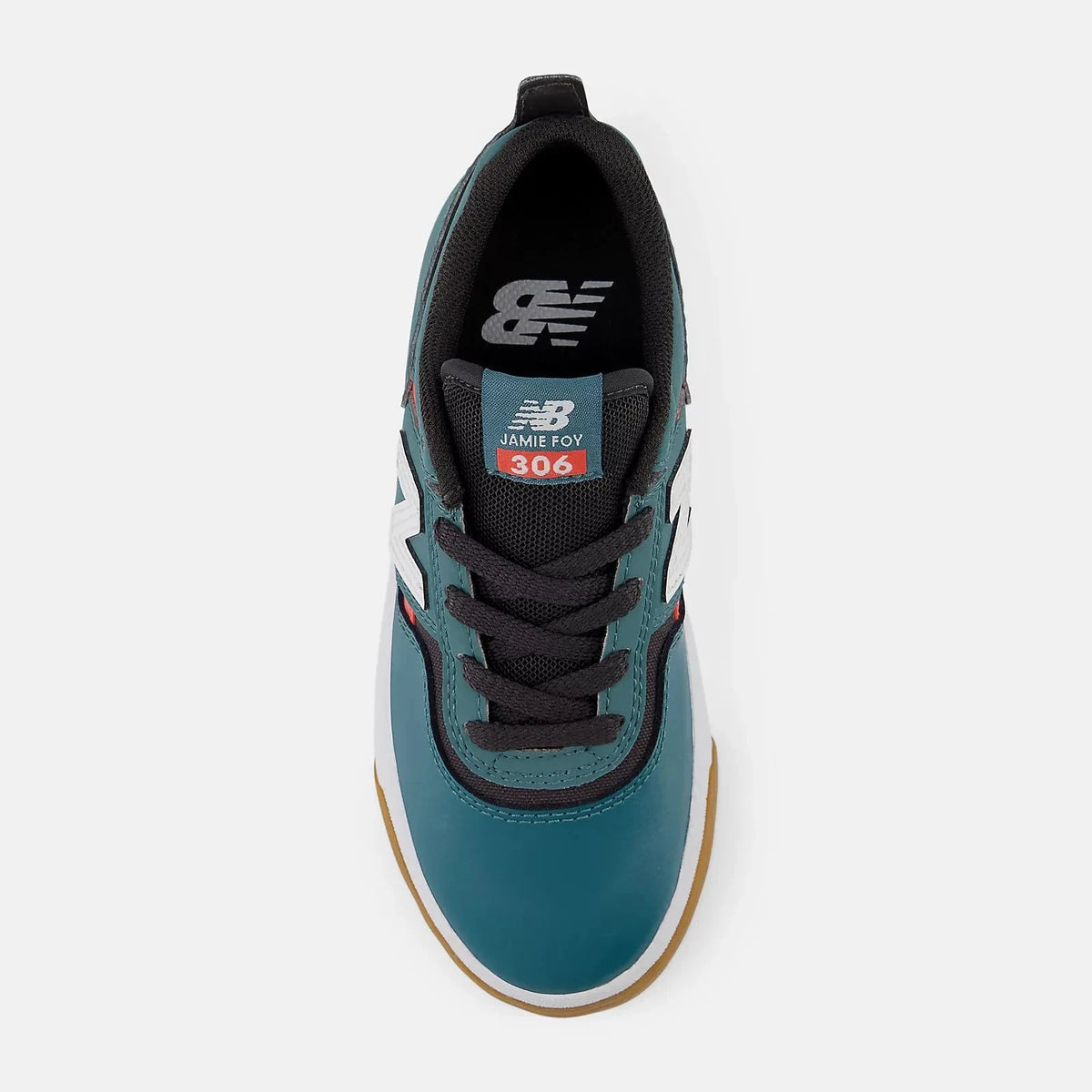 New Balance Numeric Kids Foy NM306 Teal Green/White footwear New Balance Numeric 