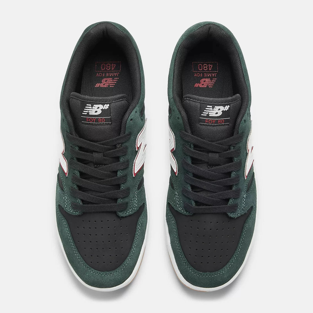 New Balance Numeric NM480 Foy Forest Green/Black footwear New Balance Numeric 