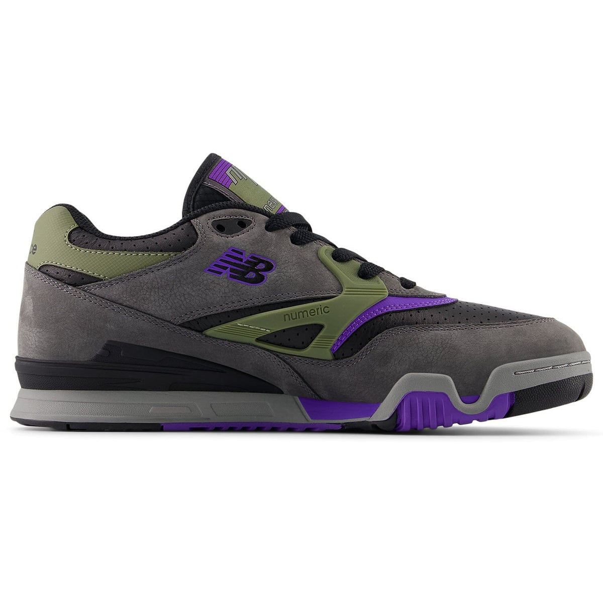 New Balance Numeric NM770 Grey/Violet Purple/Olive footwear New Balance Numeric 