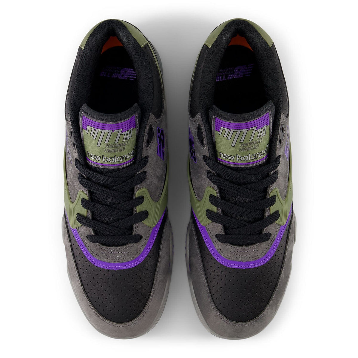 New Balance Numeric NM770 Grey/Violet Purple/Olive footwear New Balance Numeric 