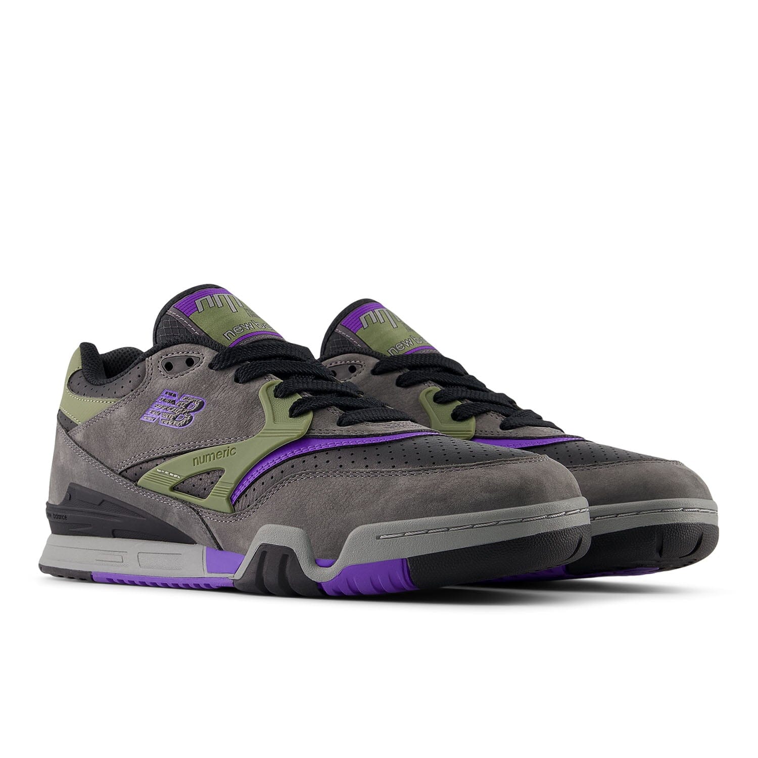 ニューバランスnumeric NM770 New Balance Numeric NM770 Grey/Violet Purple/Olive - Coureur