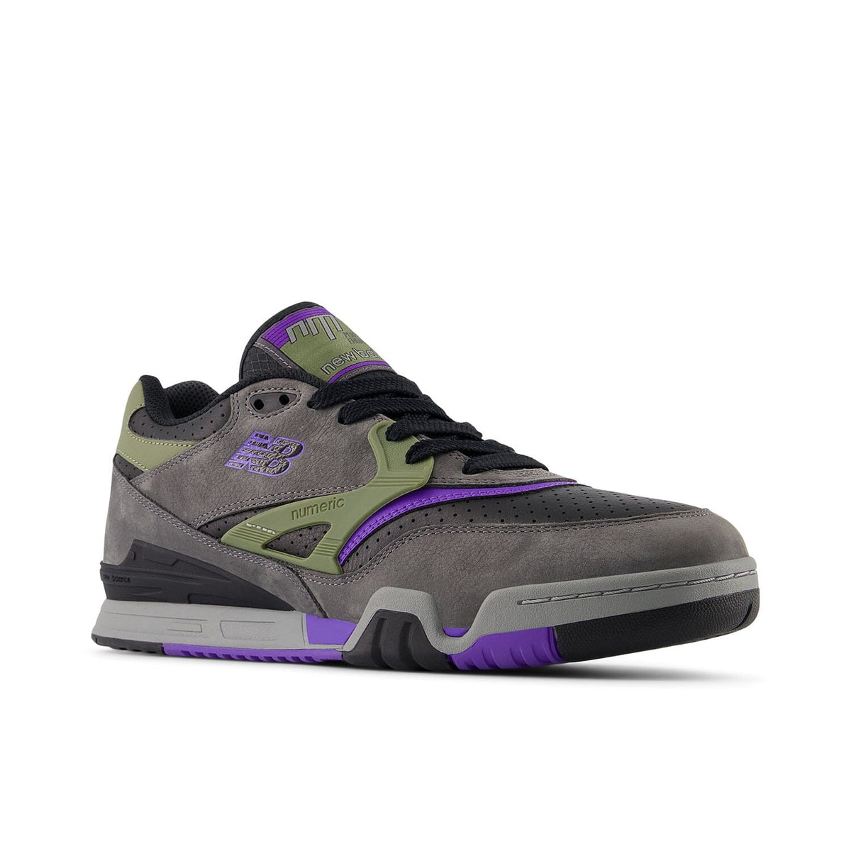 New Balance Numeric NM770 Grey/Violet Purple/Olive footwear New Balance Numeric 