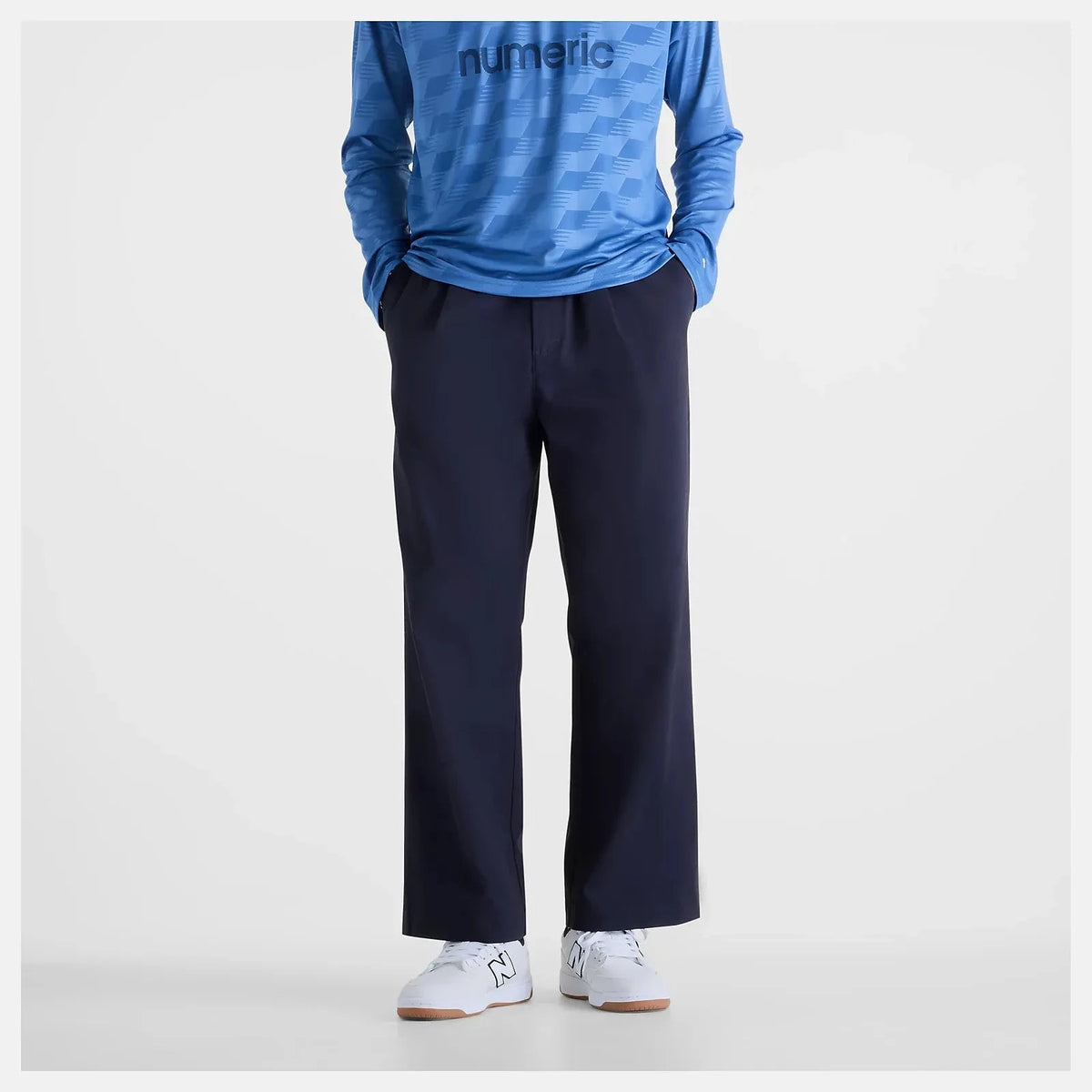 New Balance Numeric Pleated Pant Dark Night pants New Balance Numeric 