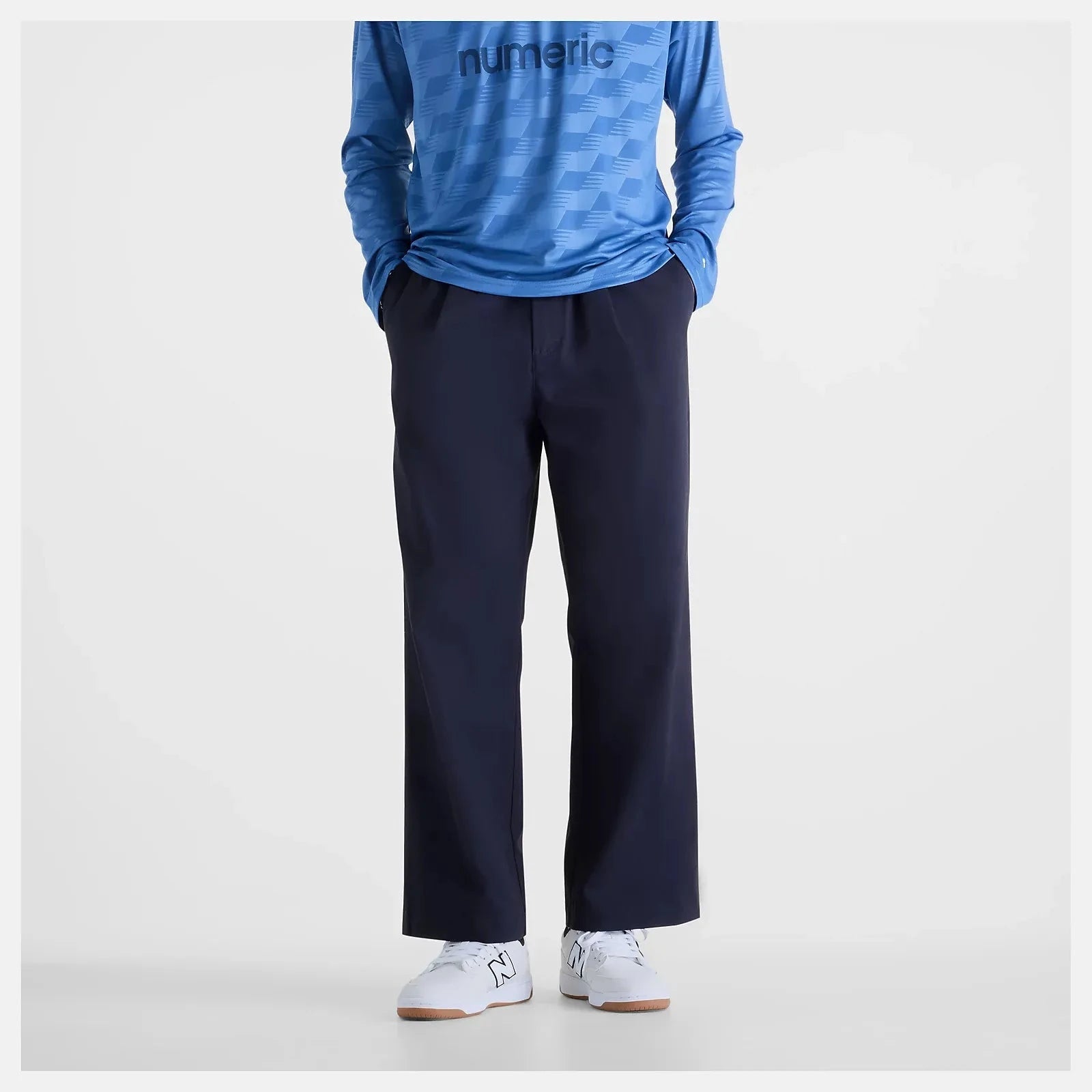 New Balance Numeric Pleated Pant Dark Night pants New Balance Numeric 