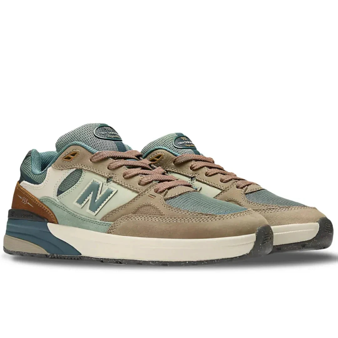 New Balance Numeric Reynolds 933 Adobe Brown/Agave Green footwear New Balance Numeric 