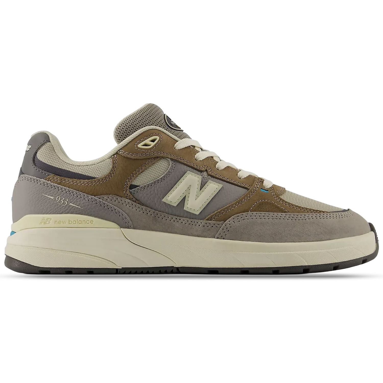 New Balance Numeric Reynolds 933 Grey Days 26 Marblehead/Island Blue footwear New Balance Numeric 
