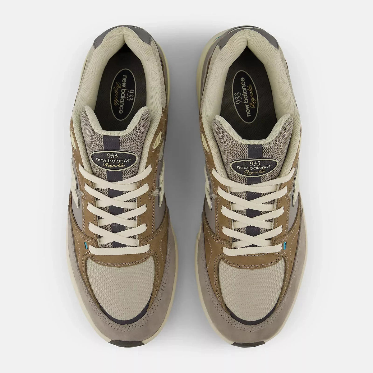 New Balance Numeric Reynolds 933 Grey Days 26 Marblehead/Island Blue footwear New Balance Numeric 