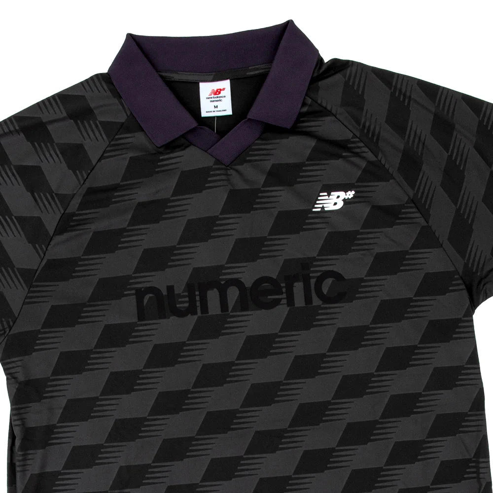 New Balance Numeric Team Knit Jersey Faded Black shirts New Balance Numeric 
