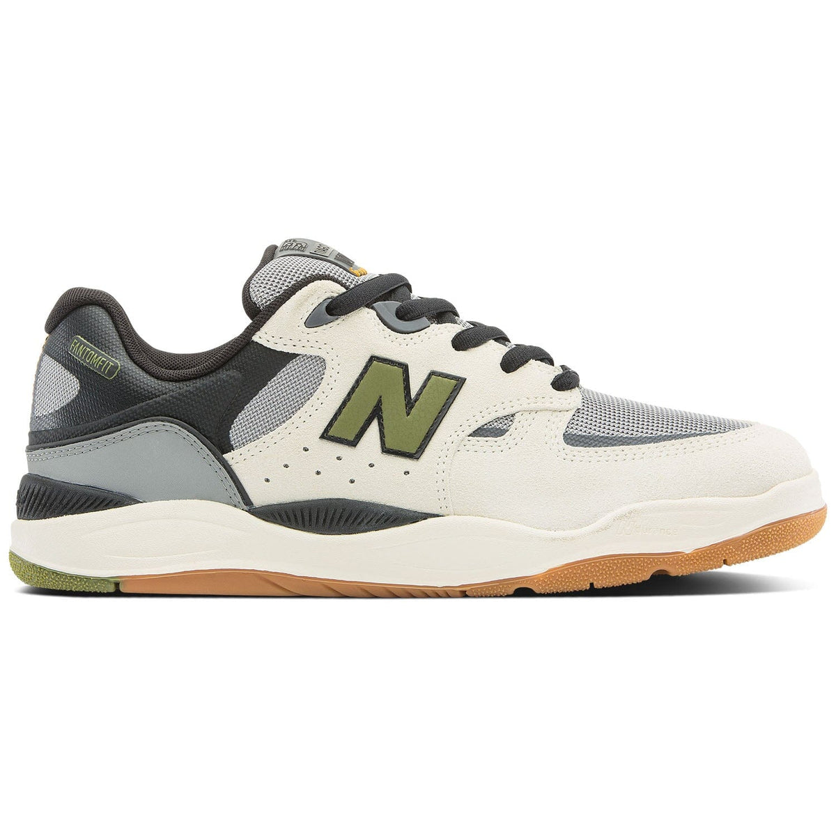 New Balance Numeric Tiago 1010 Sea Salt/Olive Green footwear New Balance Numeric 