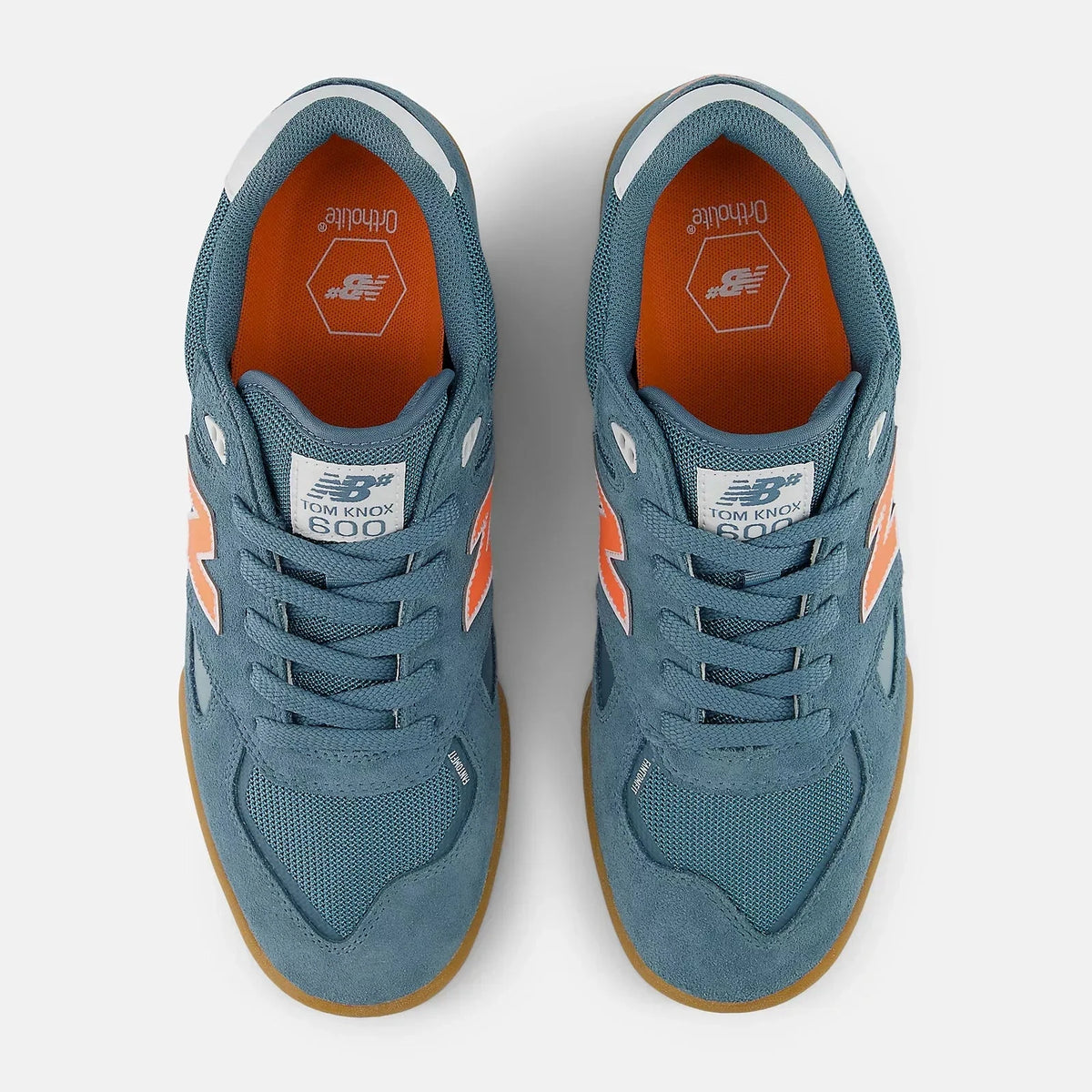 New Balance Numeric Tom Knox NM600 Salt Water/Tangerine Heat footwear New Balance Numeric 