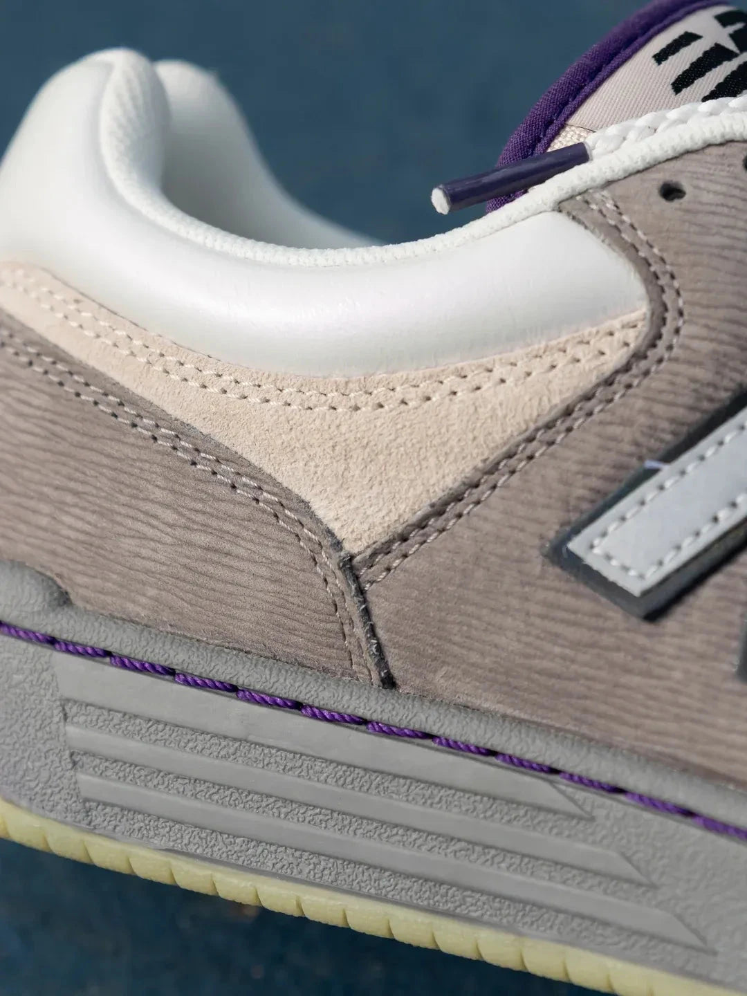 New Balance Numeric x Civil Quahog 480 Clam Grey/Mother of Pearl footwear New Balance Numeric 